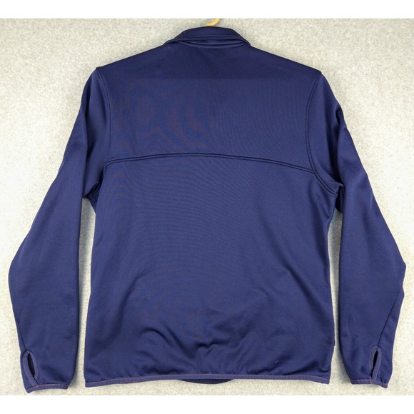 Rhone Quarter Zip Pullover Athletic Training Layering Top‎ Navy Blue L - Picture 5 of 7